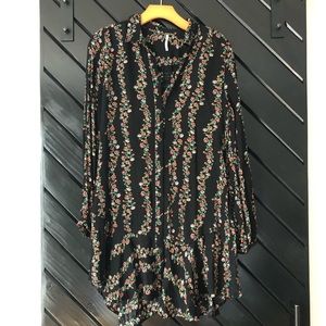 Free People printed tunic dress